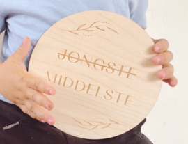 HOUTEN BORDJE | MIDDELSTE