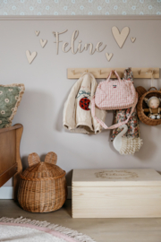 HOUTEN MEMORYBOX | BLOEMENKRANS