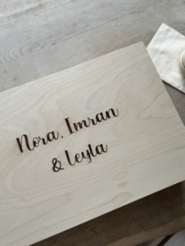 HOUTEN SPEELBAK KLEIN | GEPERSONALISEERD