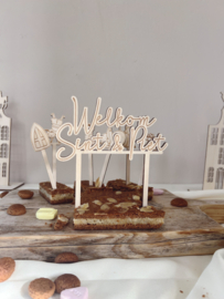 TAARTTOPPER SINTERKLAAS | WELKOM SINT & PIET