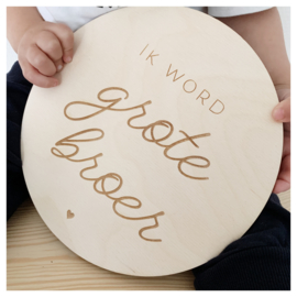 HOUTEN BORD | GROTE BROER