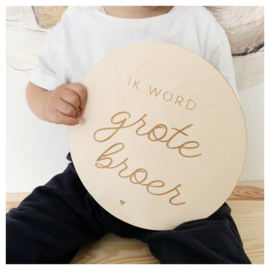 HOUTEN BORD | GROTE BROER