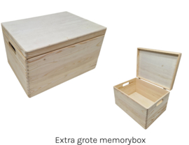 HOUTEN MEMORYBOX | ADHV GEBOORTEKAARTJE