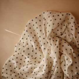 SWADDLE 120x120 | BLACK DAISY