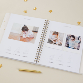 My Baby Book Pearl | Blush and Gold