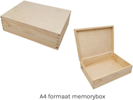HOUTEN MEMORYBOX | 3D STERRENHEMEL