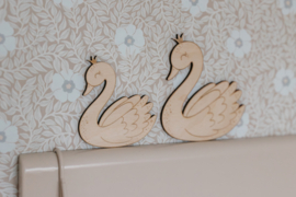 HOUTEN ZWANEN | SET VAN 3