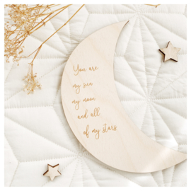 MAAN MET STERRETJES | YOU ARE MY MOON