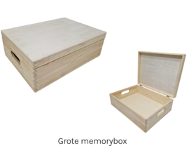 HOUTEN MEMORYBOX | ADHV GEBOORTEKAARTJE