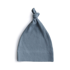BEANIE MET NAAM | BLAUW