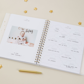My Baby Book Pearl | Blush and Gold