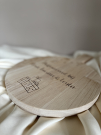 HOUTEN SERVEERPLANK SINTERKLAAS | PAKJESAVOND
