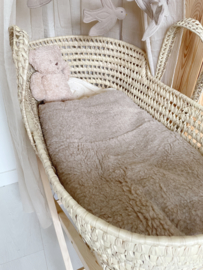 ALWERO WOLLEN DEKEN BEIGE | 75x100