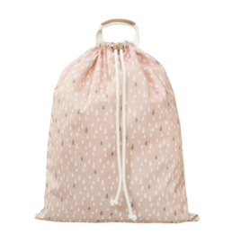 Toy bag drops pink | Te personaliseren met naam