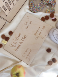 SCHOENZET HULPJE MET NAMEN | SINTERKLAAS