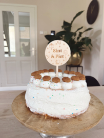 TAARTTOPPER SINTERKLAAS | SINT & PIET