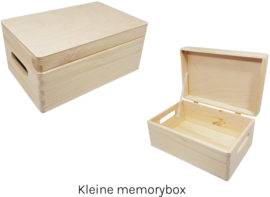 HOUTEN MEMORYBOX | ADHV GEBOORTEKAARTJE