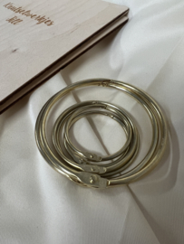 BINDRING GOUD | 38 MM