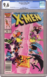 Uncanny X-Men #208 CGC (1986) NM+ (9.6) [Newsstand]