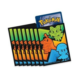 Pokémon Paldea Evolved 65 Black Card Sleeves