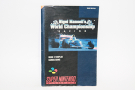 Nigel Mansell's World Championship Racing (Manual)
