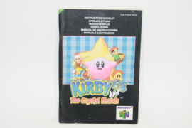 Kirby 64 The Crystal Shards (Manual)
