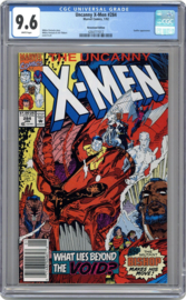 Uncanny X-Men #284 CGC (1992) NM+ (9.6) [Newsstand]