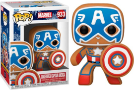 Marvel Funko Pop! Gingerbread Captain America (NEW)