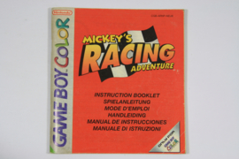 Mickey's Racing Adventure (Manual)