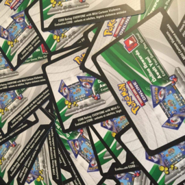 50x Online Code Cards