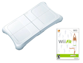 Nintendo Wii Balance Board + Wii Fit (White)