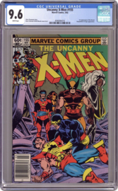 Uncanny X-Men #155 CGC (1982) NM+  (9.6) [Newsstand]