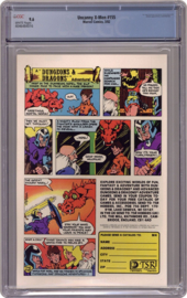 Uncanny X-Men #155 CGC (1982) NM+  (9.6) [Newsstand]