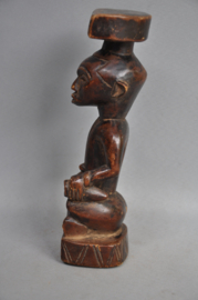 Wat ouder beeld van koning Ndop, KUBA, DR Congo, ca 1960