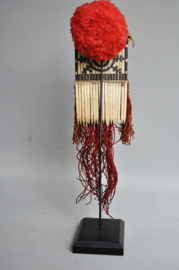 Oud haar ornament, YAO volk, Laos/China, 1e helft 20e eeuw