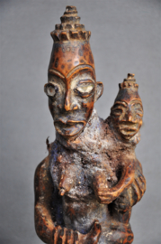 Maternity statue, BACONGO tribe, D.R. Congo, approx. 1975