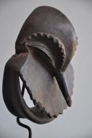 Klein Soó masker van de Hemba, DR Congo