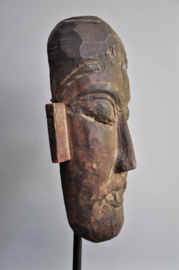 Beautifully carved face mask, Nepal, 2nd half of the 20th century