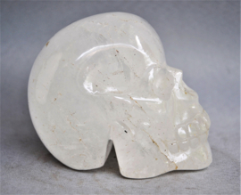 Grote skull van bergkristal, Nepal, 2e helft 20e eeuw