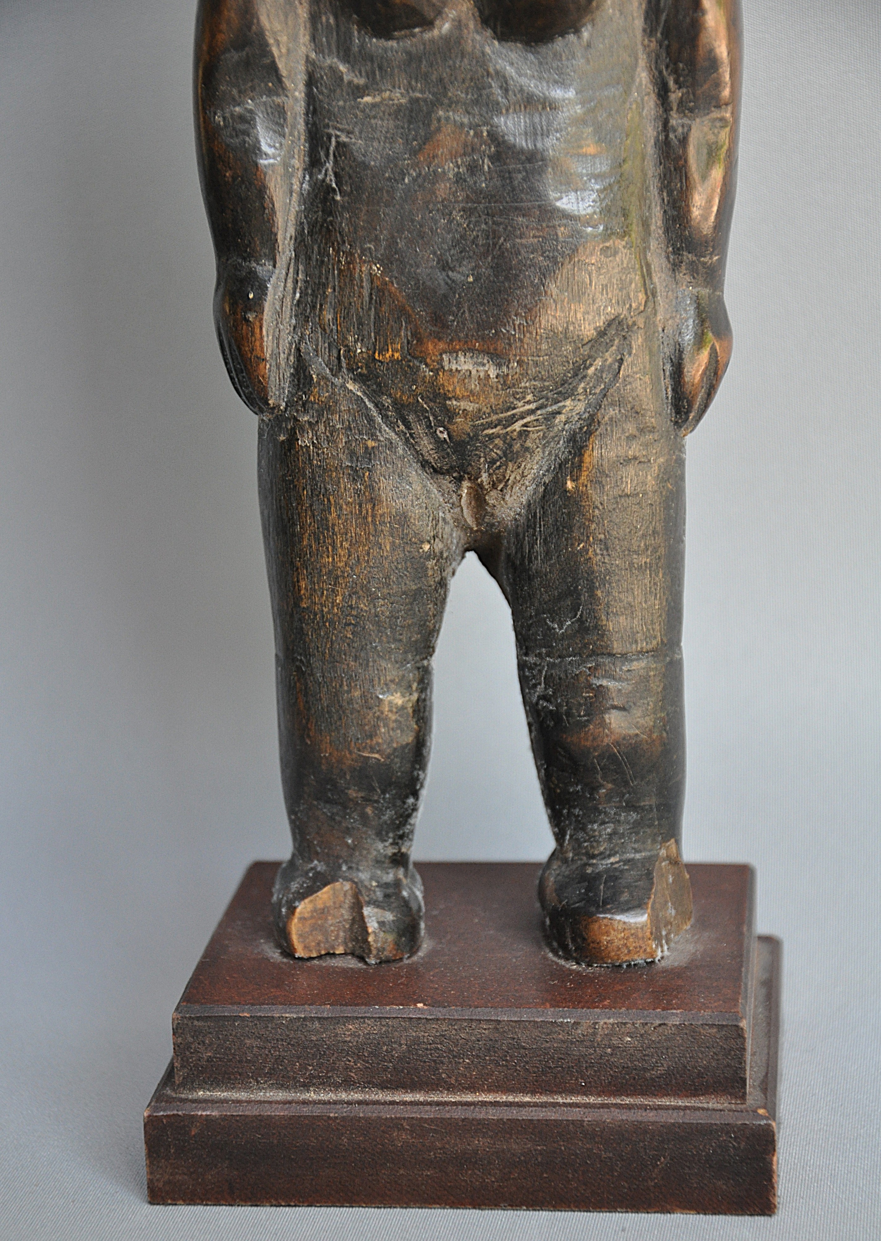 Oud vrouwelijk beeld, AKAN/FANTE, Ghana, 1920-1940