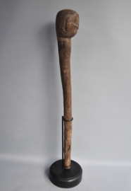 Dancing staff of a Nepalese shaman, Northern Nepal, mid 20th century