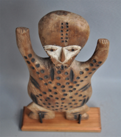 Katanda statue of the LEGA, Bwami society, DR Congo, ca. 1970