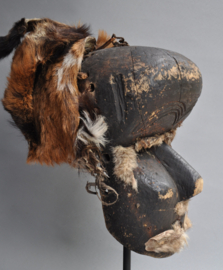 Ancient tribal mask of the MBUNDA/SUBIYA tribe, Zambia, 1920-30