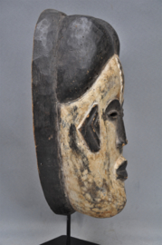 Old face mask of the IBO, Nigeria, mid 20th century