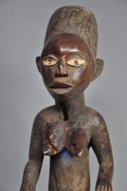 Old wooden PHEMBA statue of the YOMBE, DR Congo, 1960-70