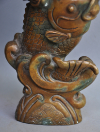 Bronzen geluksbeeld, China, 1960-70