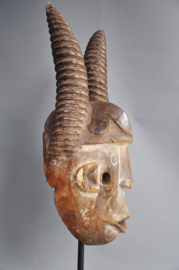 Older face mask of the IBO, Nigeria, ca 1970