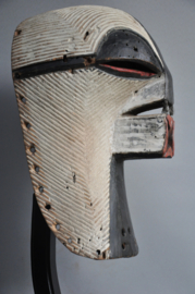 Imposant oud Songye Kifwebe Kikashi masker, DR Congo, 1920-30