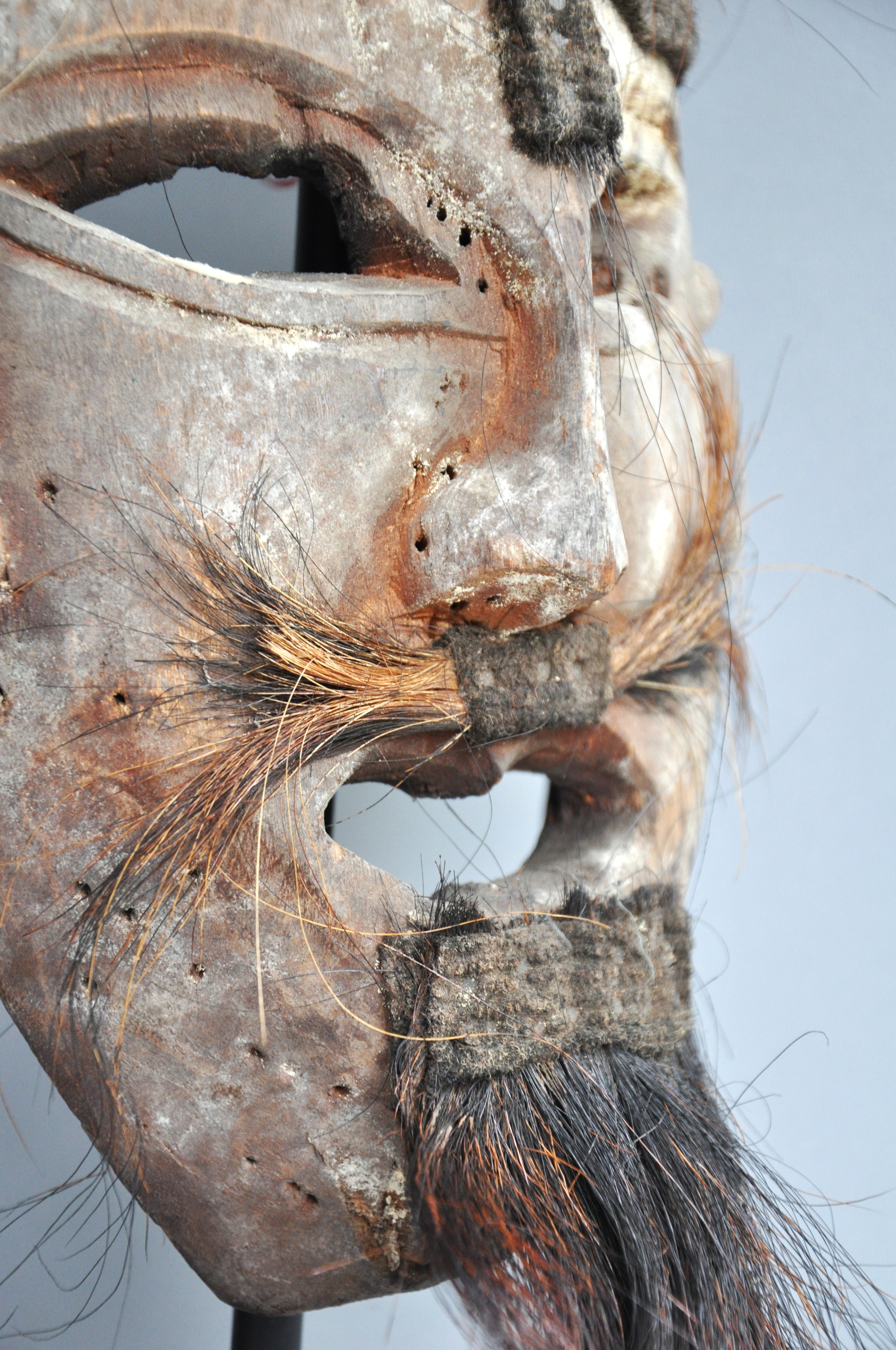 Vinnig indringend festival masker, Nepal, 2e helft 20e eeuw