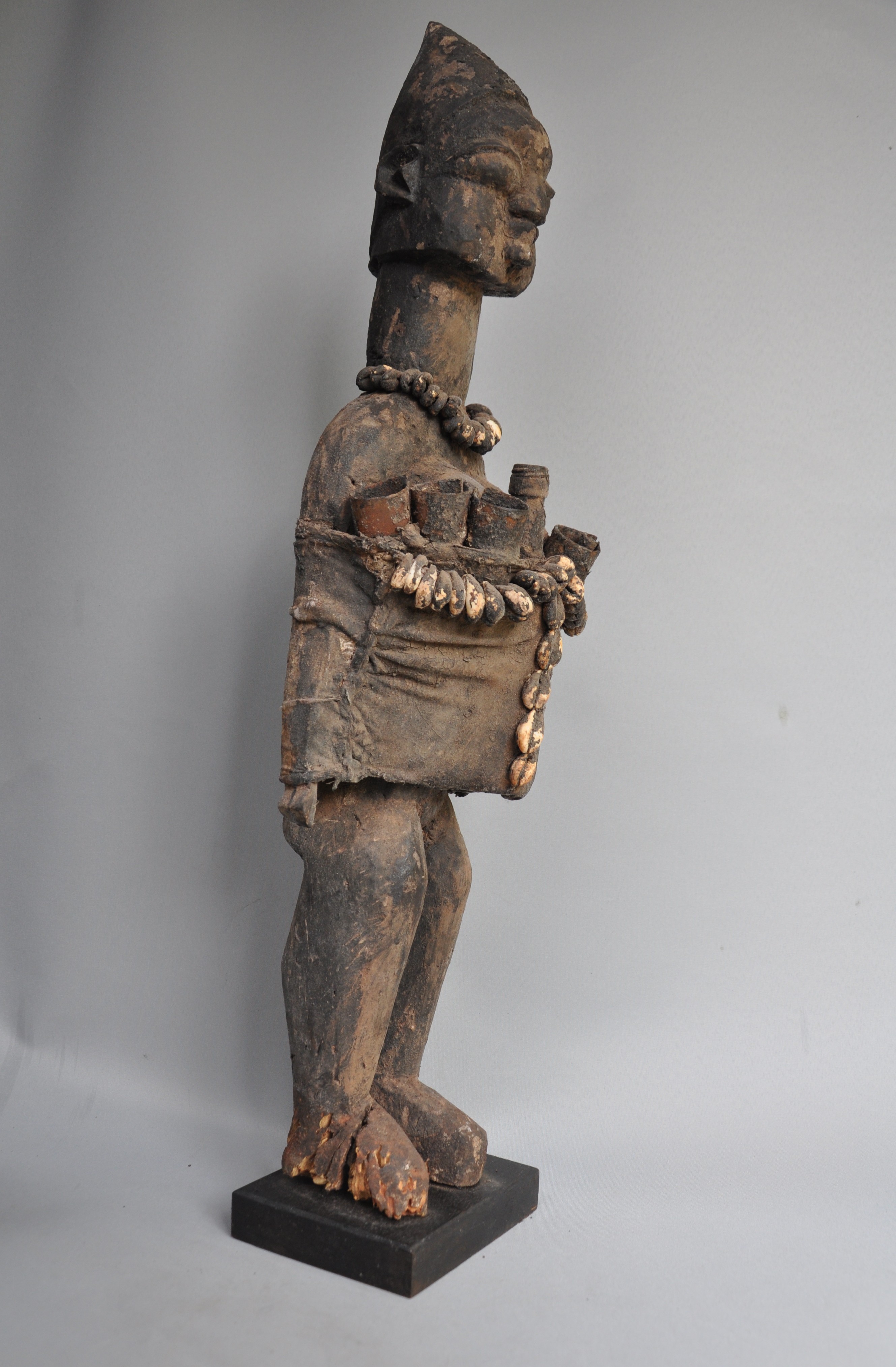Groot Fon Fetisj Beeld – 70 cm – Traditie & Ritueel uit Benin, ca 1960